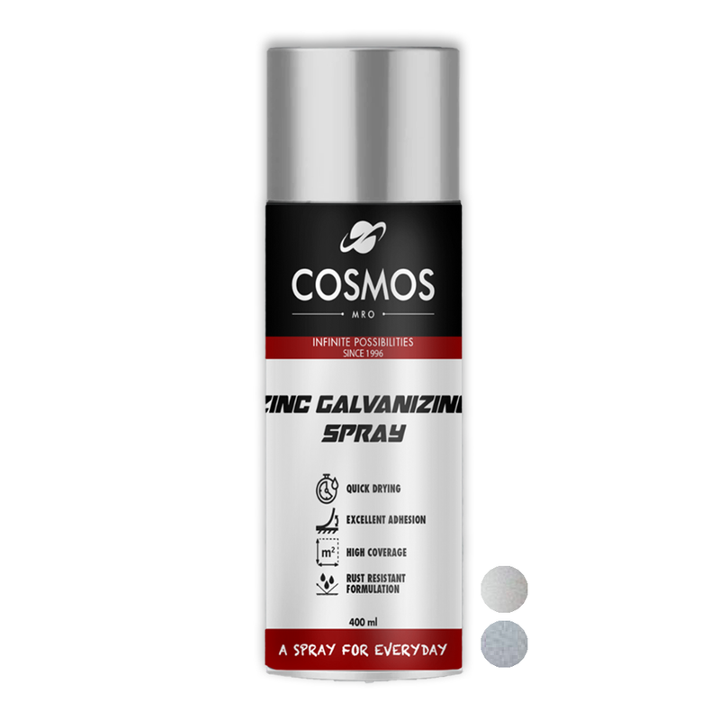 COSMOS PAINTS Zinc galvanizing spray in 400 ml