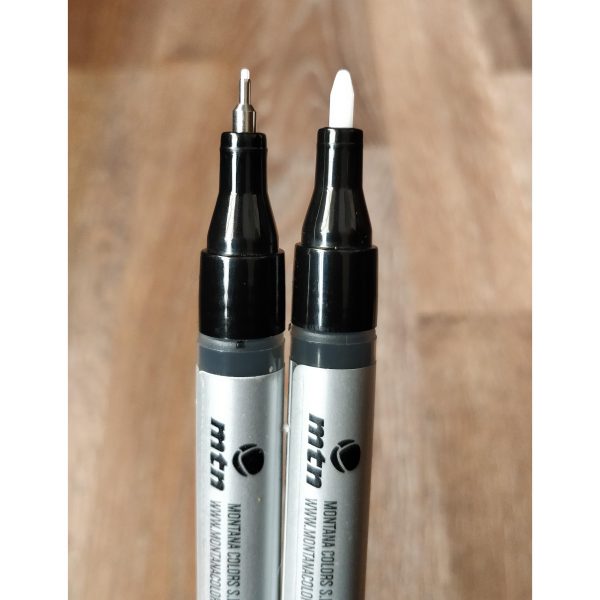 MTN Ultra Fine Water Based Marker [ 0.8 MM & 1.2MM ] Black