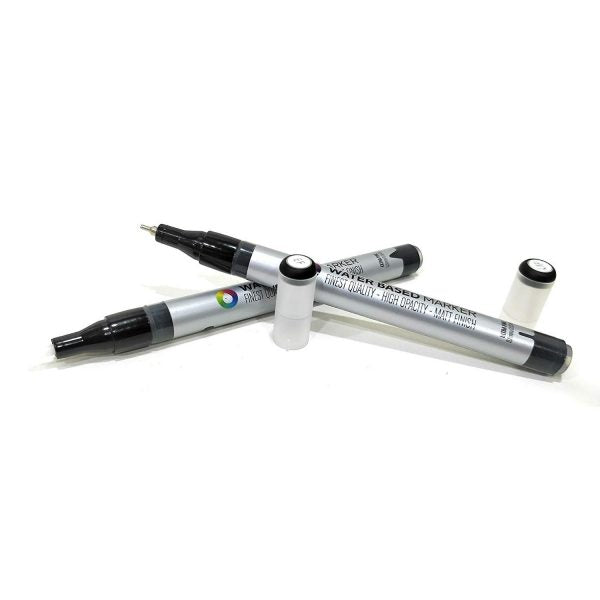 MTN Ultra Fine Water Based Marker [ 0.8 MM & 1.2MM ] Black