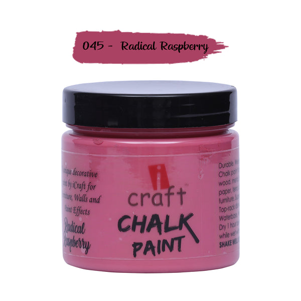 iCraft Chalk Paint -Radical Raspberry, 250 ml