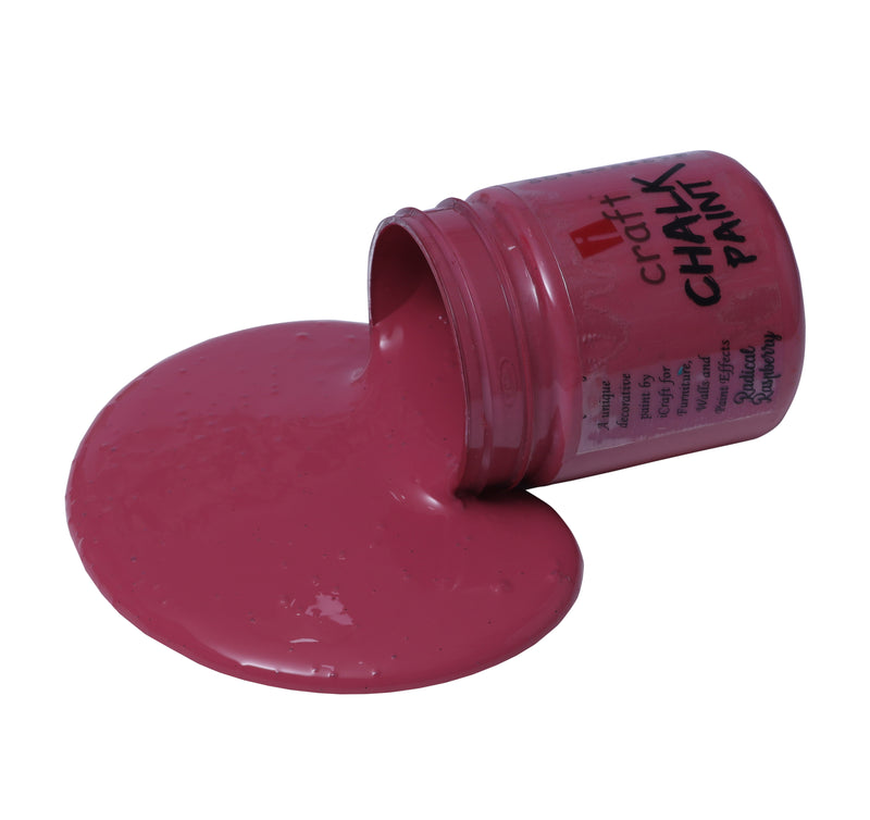 iCraft Chalk Paint -Radical Raspberry, 50 ml