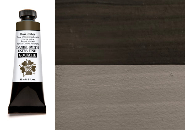 DANIEL SMITH Extra Fine Gouache Color Raw Umber 15ml