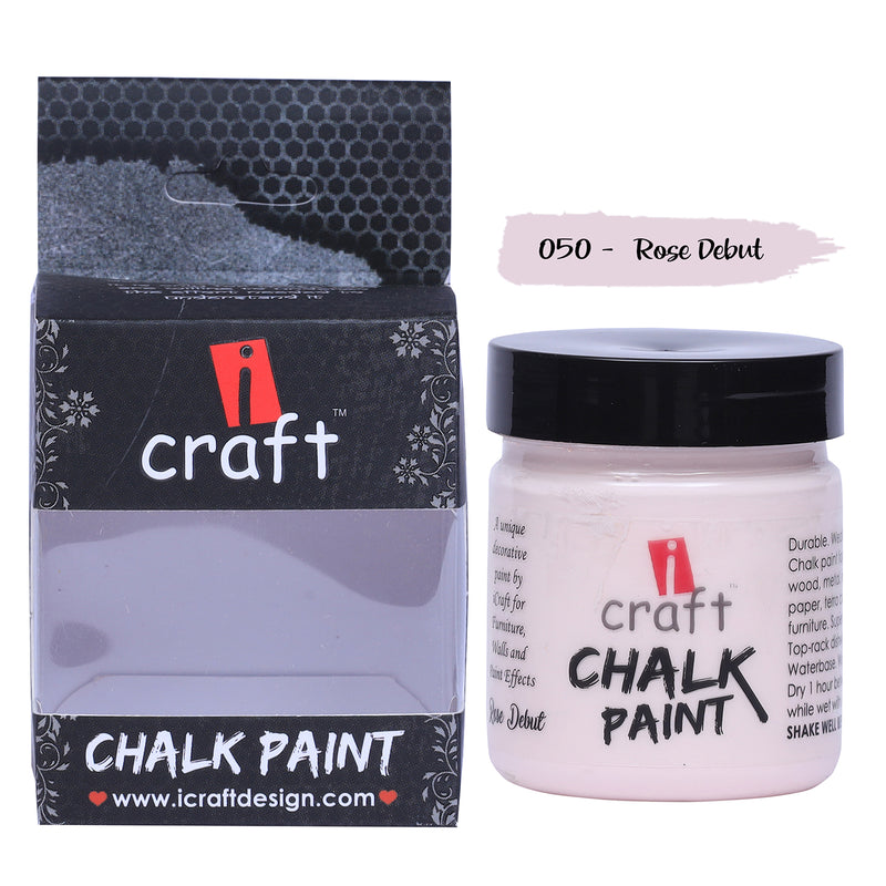 iCraft Chalk Paint -Rose Debut, 100 ml