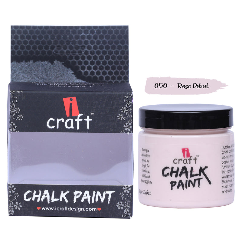 iCraft Chalk Paint -Rose Debut, 250 ml