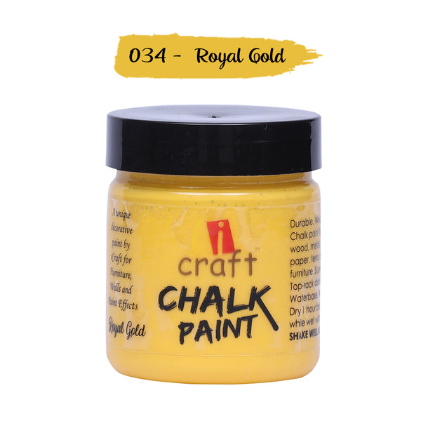 iCraft Chalk Paint -Royal Gold, 100ml