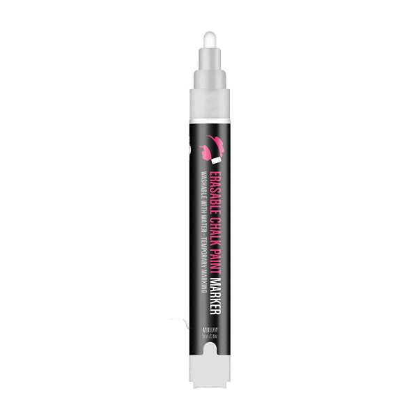 MTN Pro Erasable Chalk Marker White 5mm (Removable Marker)