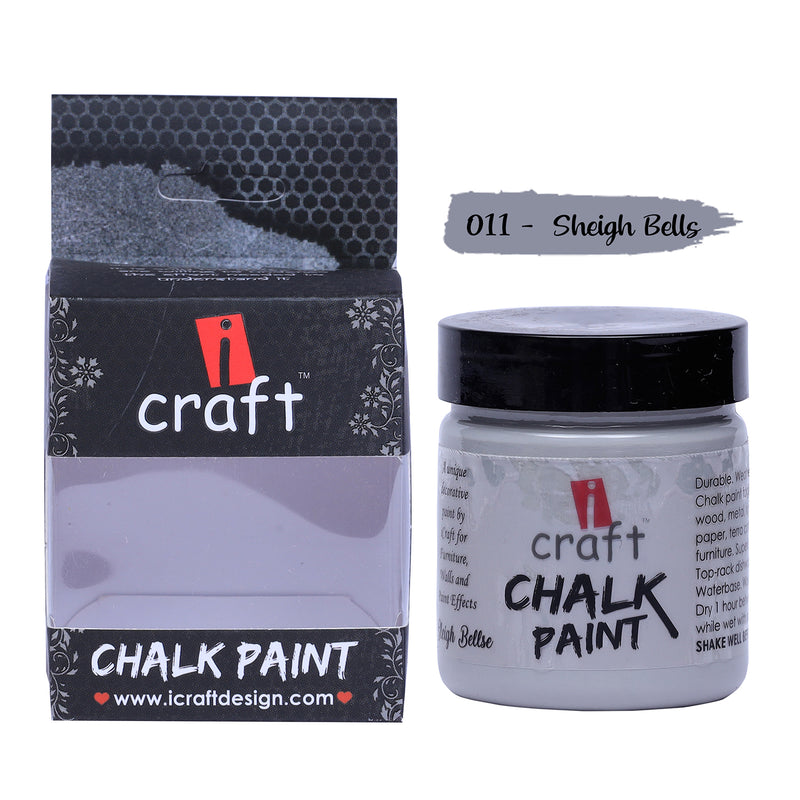 iCraft Chalk Paint -Sleigh Bells, 100ml
