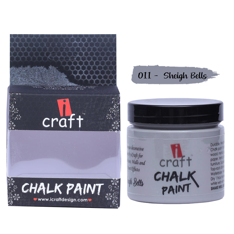 iCraft Chalk Paint -Sleigh Bells, 250ml