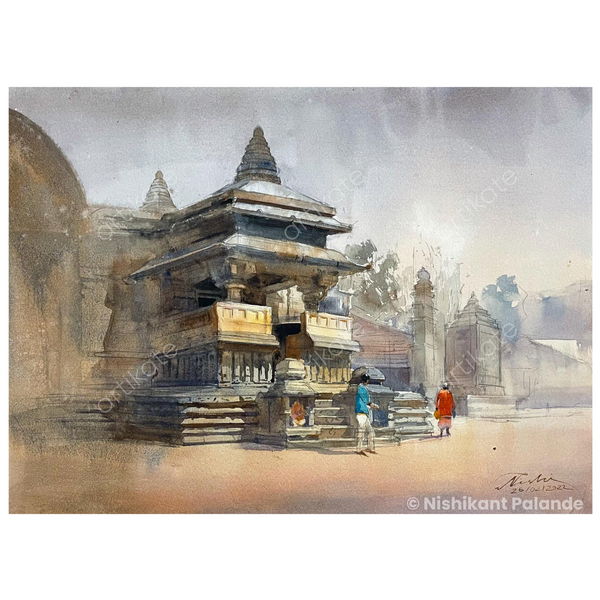 Shiva Temple by Nishikant Palande