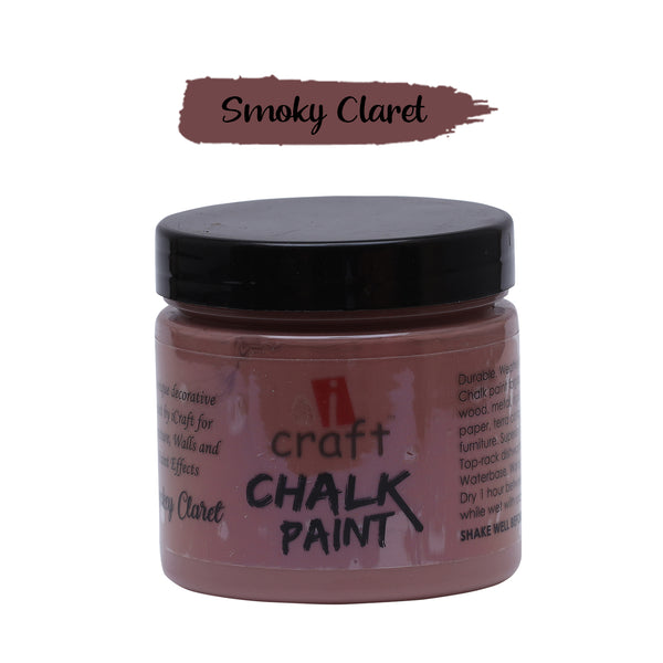 iCraft Chalk Paint -Smoky Claret, 250 ml