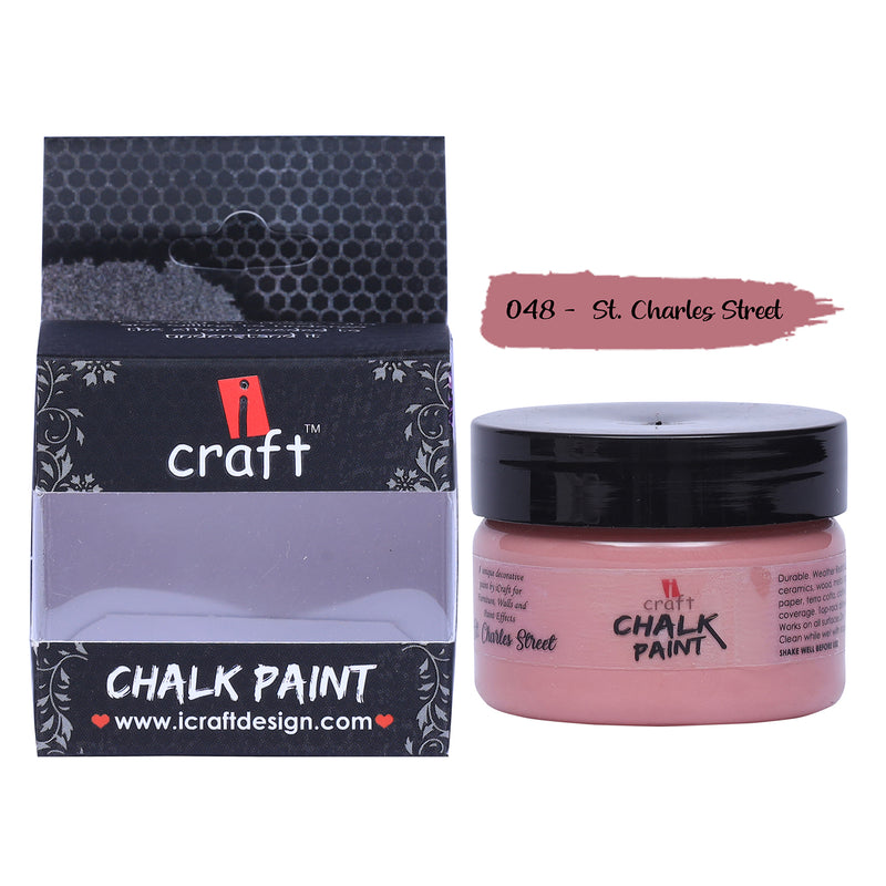 iCraft Chalk Paint -ST.Charles Street, 50 ml