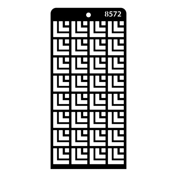 iCraft Layering Stencil-4"x 8"-8572