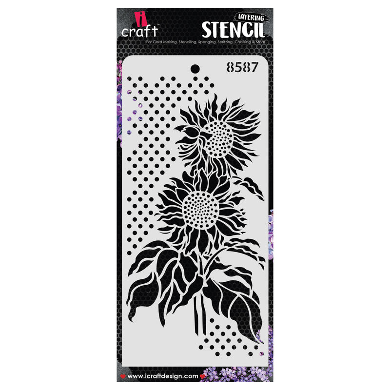 iCraft Layering Stencil-4"x 8"-8587
