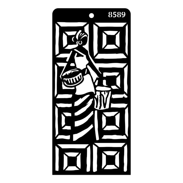 iCraft Layering Stencil-4"x 8"-8589