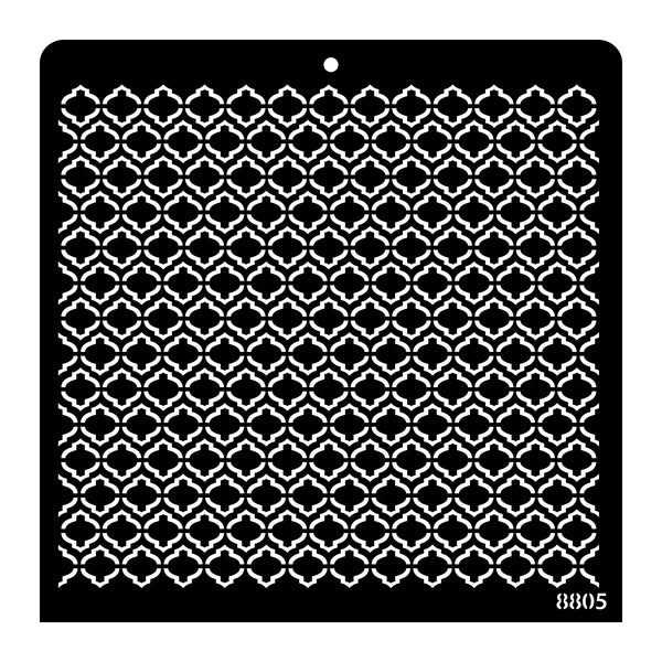 iCraft Home Decor Stencil-8805