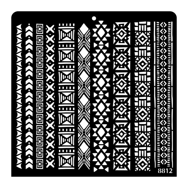 iCraft Home Decor Stencil-8812