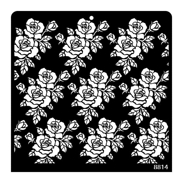 iCraft Home Decor Stencil-8814