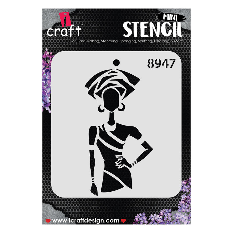 iCraft Mini Stencil-8947