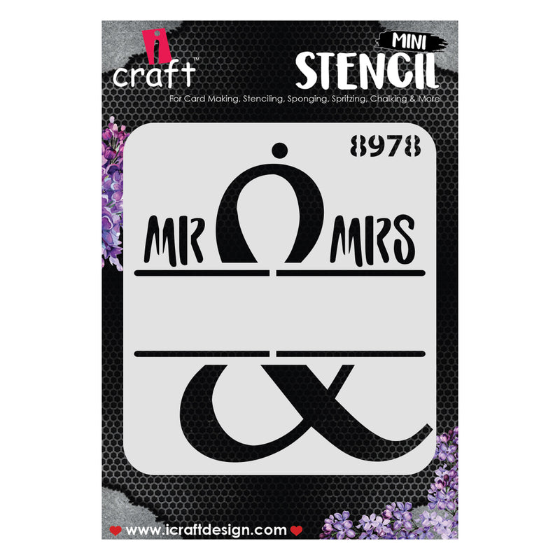 iCraft Mini Stencil-8978