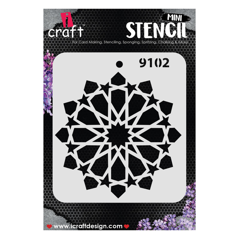 iCraft Mini Stencil-9102