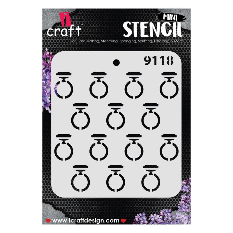 iCraft Mini Stencil-9118