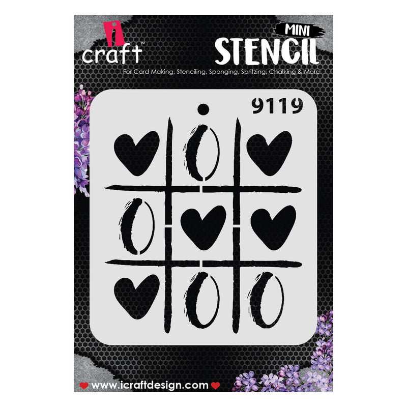 iCraft Mini Stencil-9119