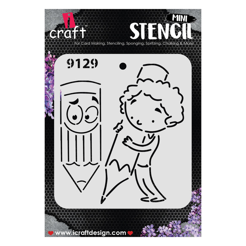 iCraft Mini Stencil-9129