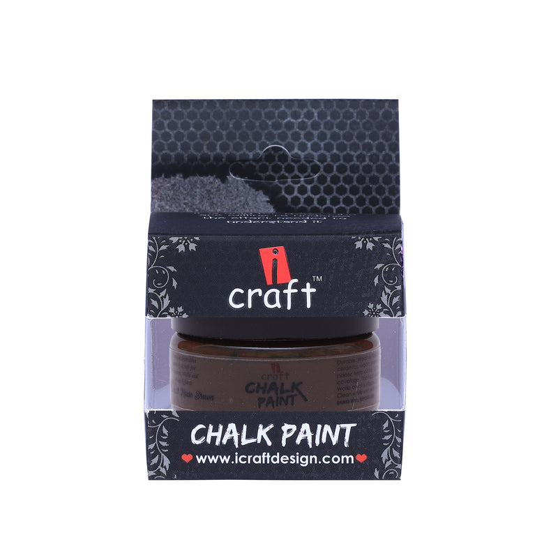 iCraft Chalk Paint -Stewart House Brown, 50ml