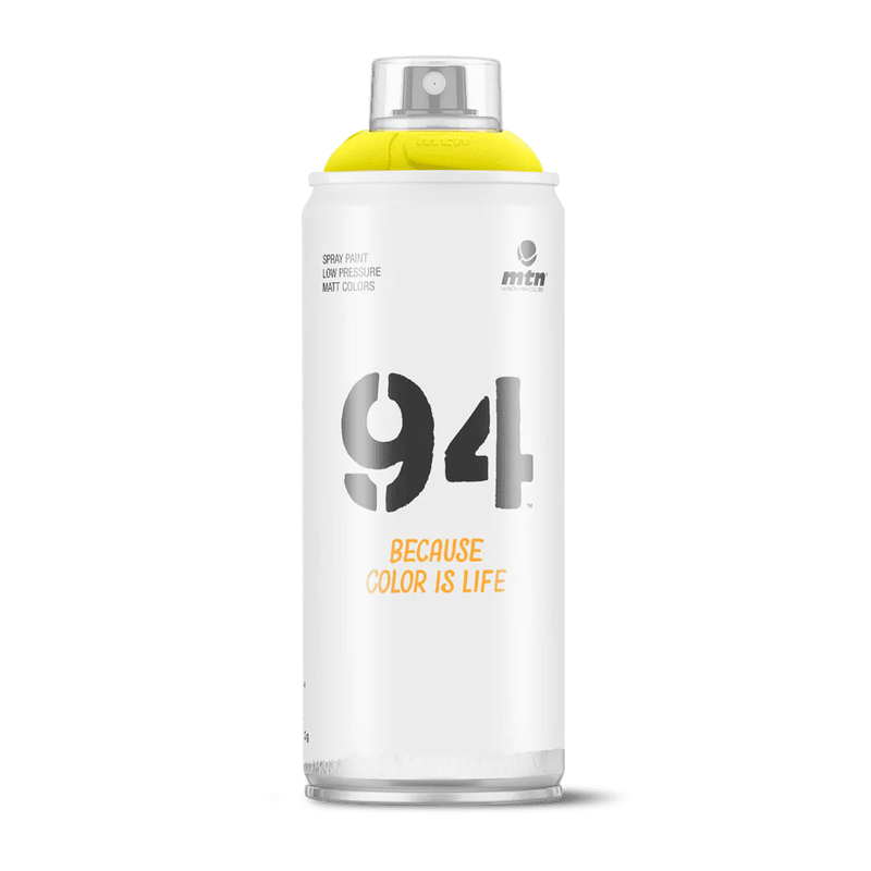 MTN 94 Spain Spray Paints 400ML - Sulfur Yellow