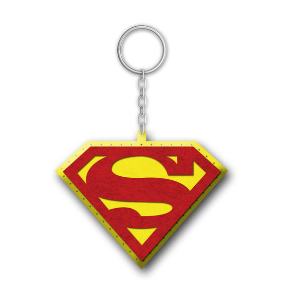 iCraft Felt Keychain-Superman