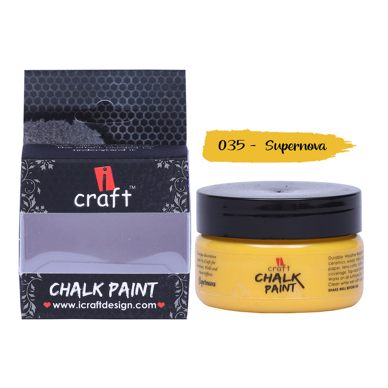 iCraft Chalk Paint -Supernova, 50ml