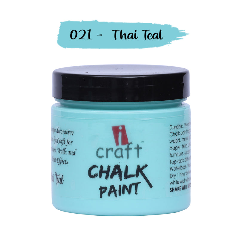 iCraft Chalk Paint -Thai Teal, 250ml