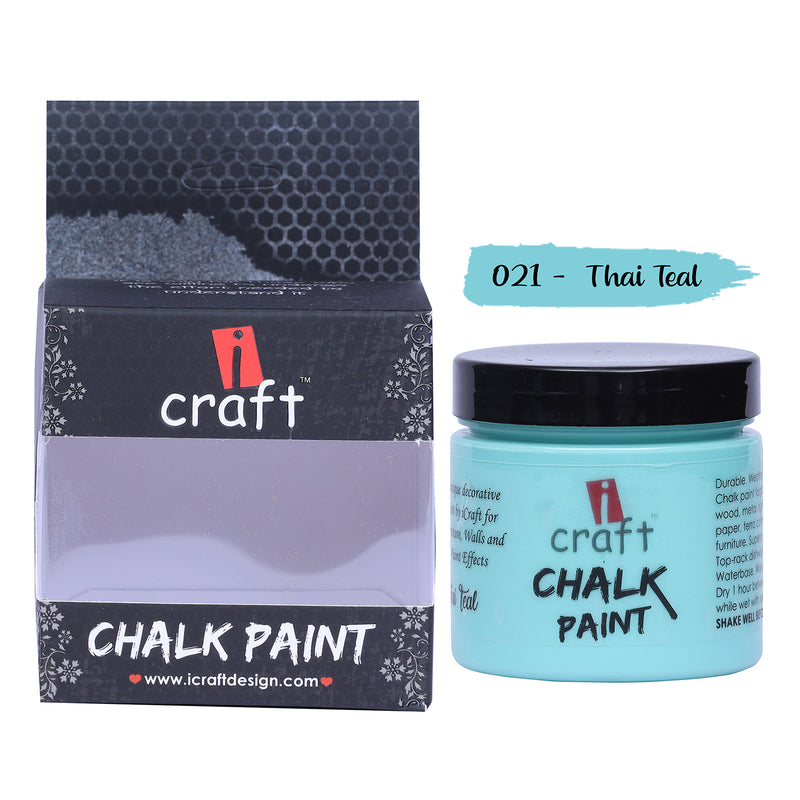 iCraft Chalk Paint -Thai Teal, 250ml