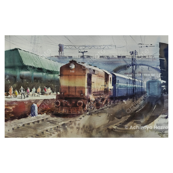 The Train by Achintya Hazra