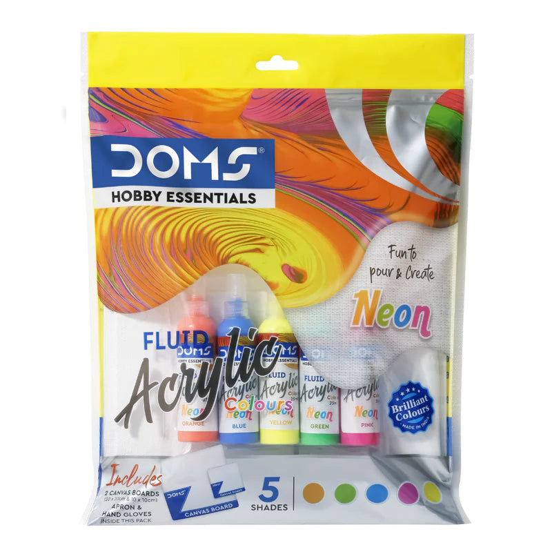 DOMS NEON FLUID ACRYLIC COLOUR