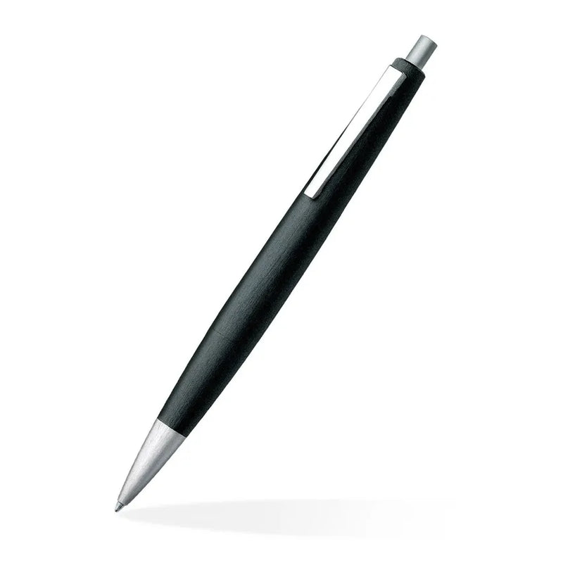 Lamy 2000-201 Ballpoint Pen Black With Chromee Plated Trim