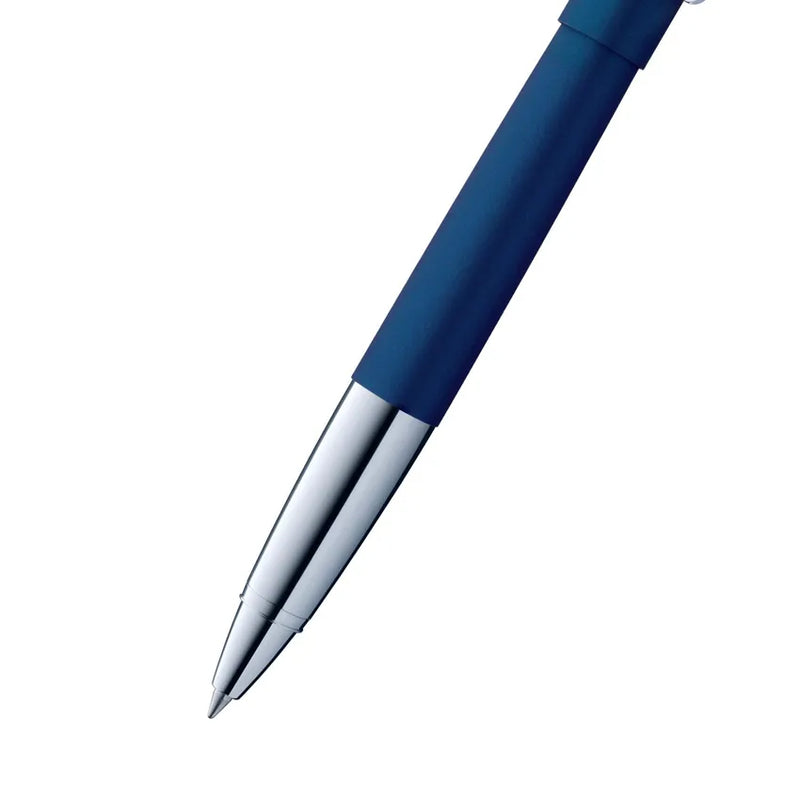 Lamy 367 Studio Rollerball Pen Matte Blue With Chrome Clip