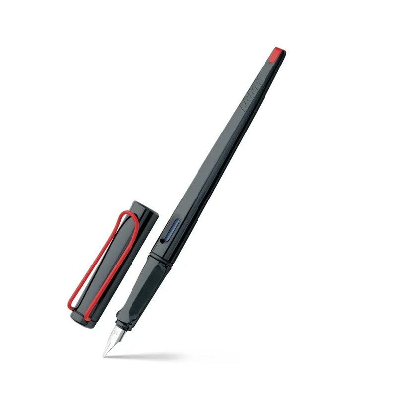 Lamy Joy 015 Calligraphy 1.1 Mm Black With Red Clip