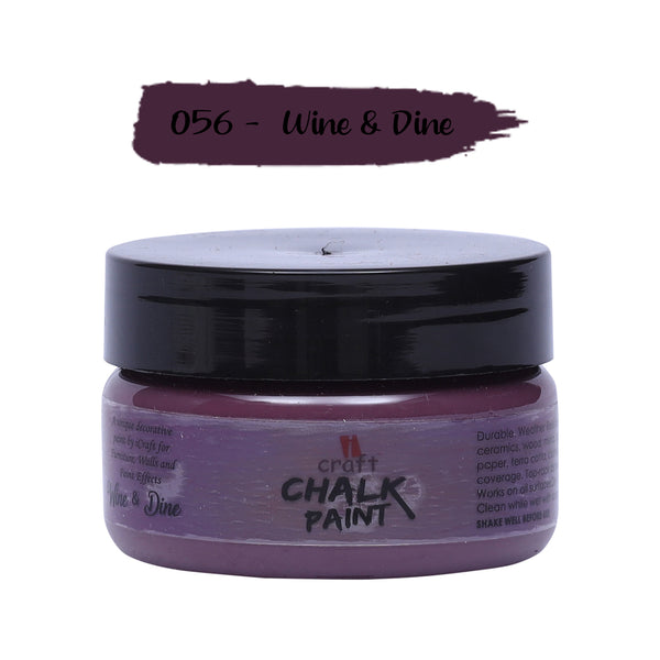 iCraft Chalk Paint -Wine & Dine , 50 ml