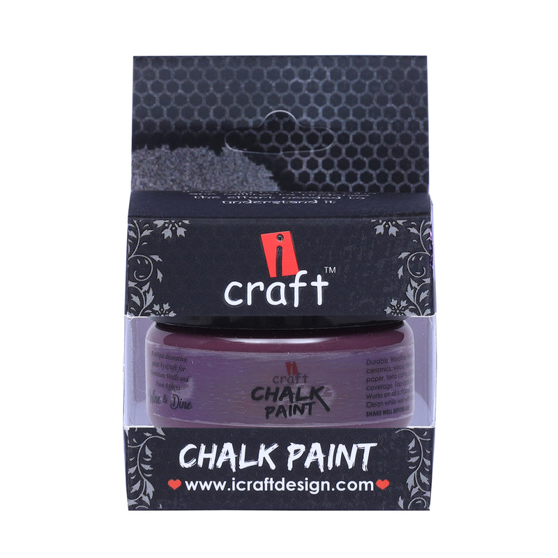 iCraft Chalk Paint -Wine & Dine, 250 ml