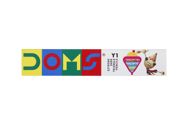 DOMS Y1 PENCIL 10PC PACK (PACK OF 5)