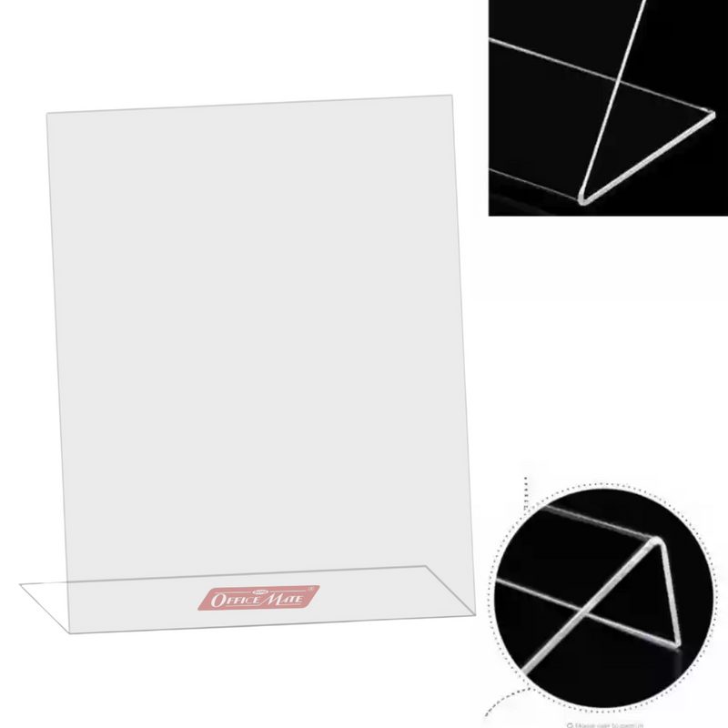 Soni officemate Acrylic Sheets  (13.5*17.5) cm 1mm Thickness Square Plexiglass Clear Acrylic Sheet Board For Glass Art Painting, DIY Crafts Projects, Photo Frames (Pack of 1)