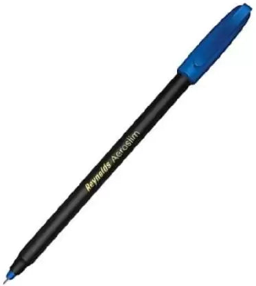 Reynolds Aeroslim Ball Pen (Pack of 10, Ink Color - Blue)