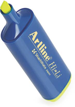 Artline Hi-Li Highlighter - Pack Of 10 (Yellow)