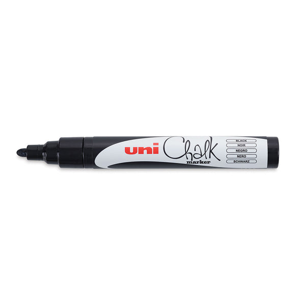 Uni Liquid Chalk Marker (PWE-5M) | Black Ink