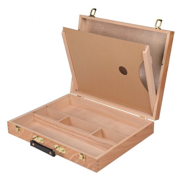 Brustro Artists’ Laptop Painting Box with a Palette