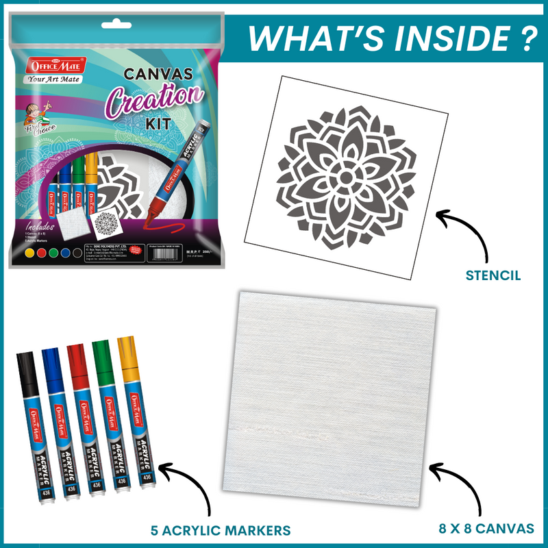 Soni officemate Canvas Creation Kit pack of 1