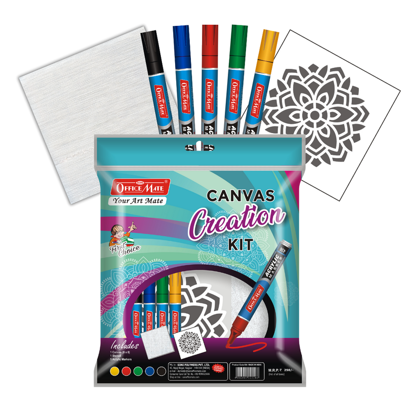 Soni officemate Canvas Creation Kit pack of 1