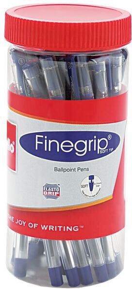 Cello Finegrip Ball Pen (Pack of 25, Ink Color - Blue)