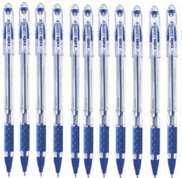 Cello Cello Gripper Ball Pen 50 Ball Pen (Pack of 50, Ink Color - Blue)